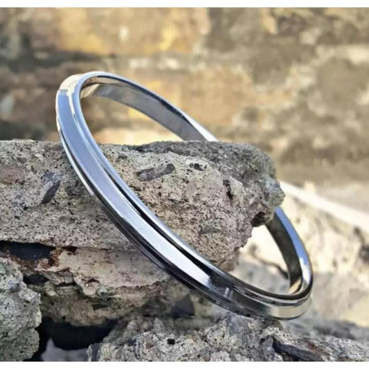 Men’s Stainless Steel Kara Bracelet – Bold, Durable & Easy to Wear