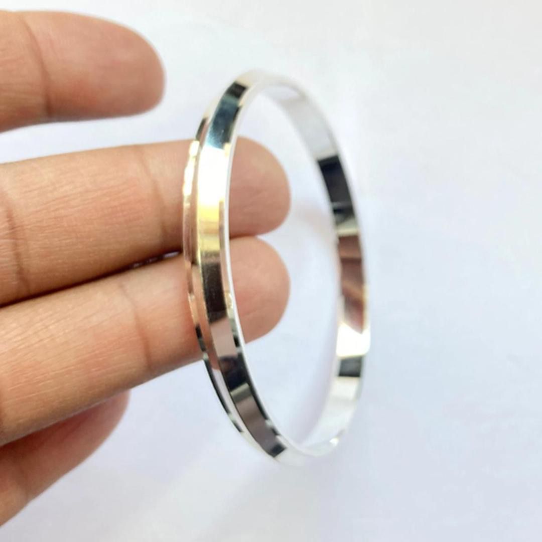 Men’s Stainless Steel Kara Bracelet – Bold, Durable & Easy to Wear